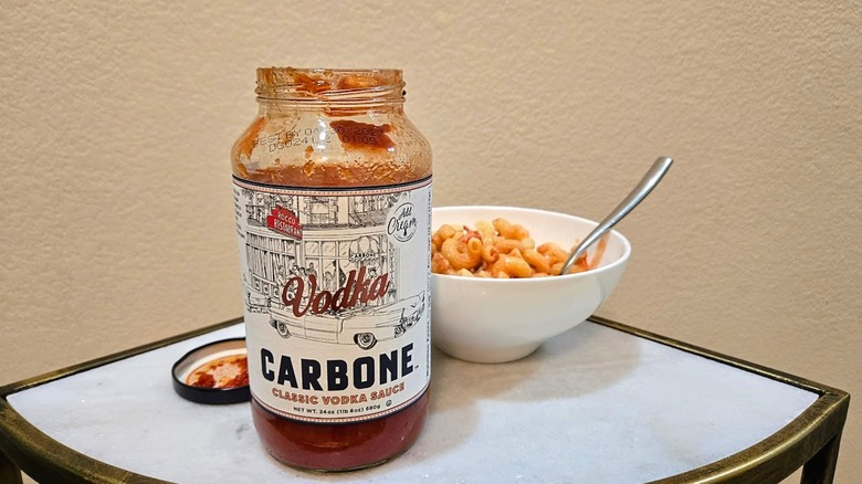 Carbone vodka sauce and pasta
