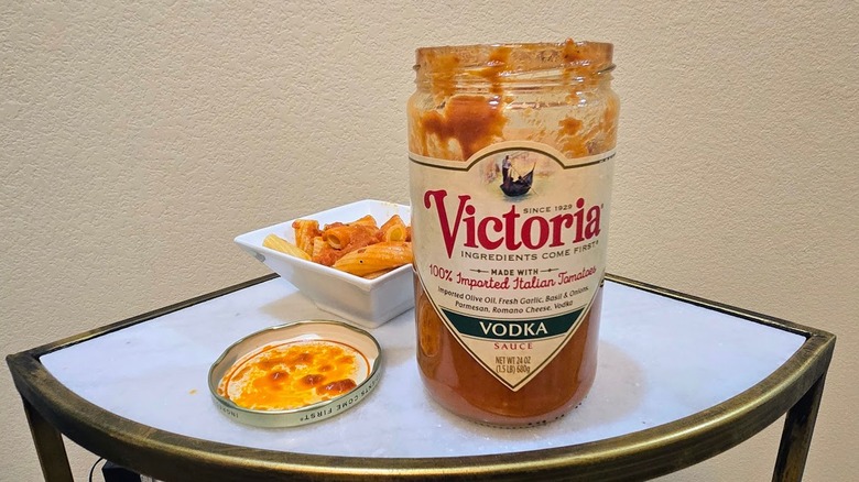 Victoria vodka sauce and pasta