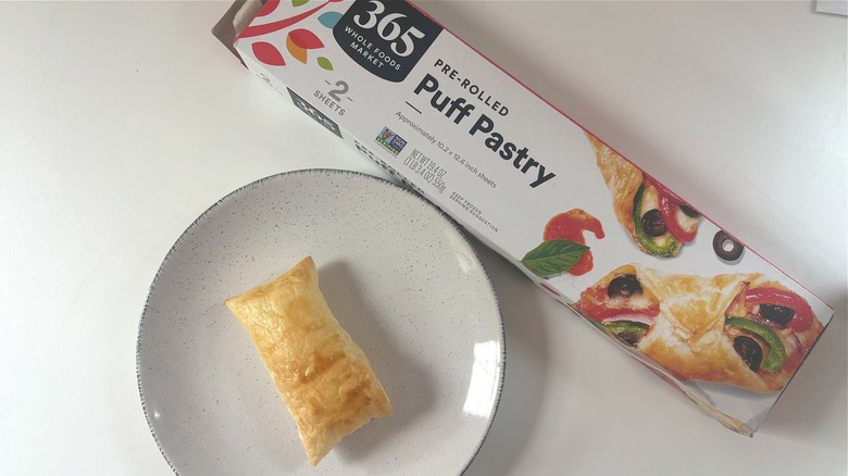 Whole Foods' puff pastry and packaging.