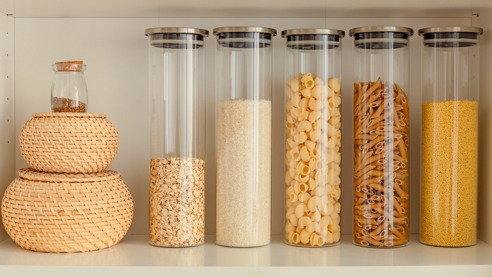 Storing Similar Pantry Goods Together Will Save You Some Time