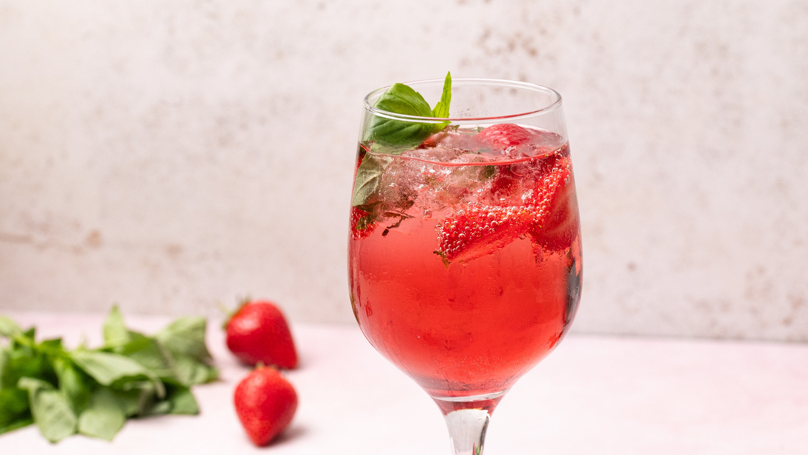 strawberry smoke spritz cocktail babydoll main image 1