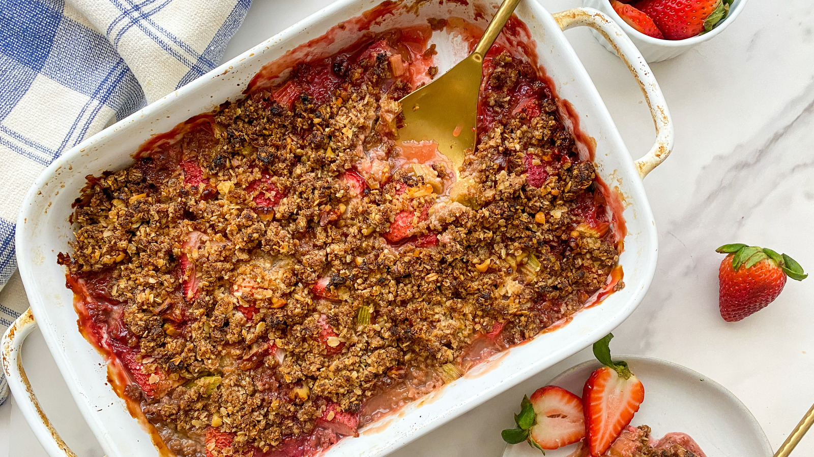 rhubarb crisp recipe