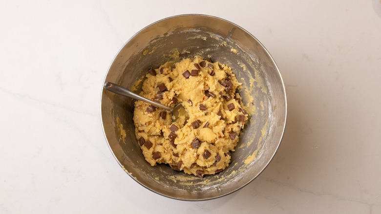 chocolate chip hazelnut cookie dough