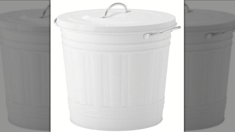 Ikea KNODD bin with lid