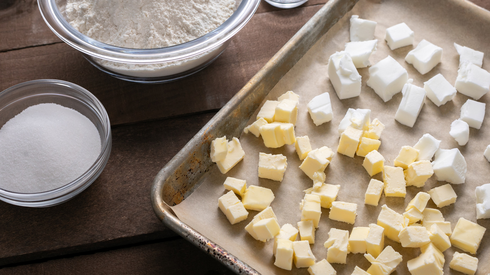 Substituting Butter And Shortening Just Comes Down To Simple Math