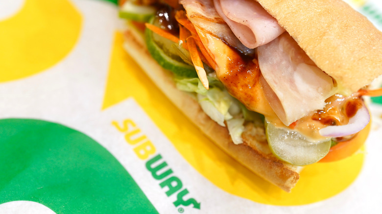 Subway sandwich