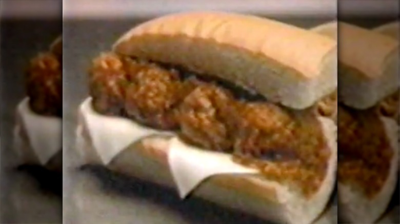 Meatball sub from 1990s at Subway