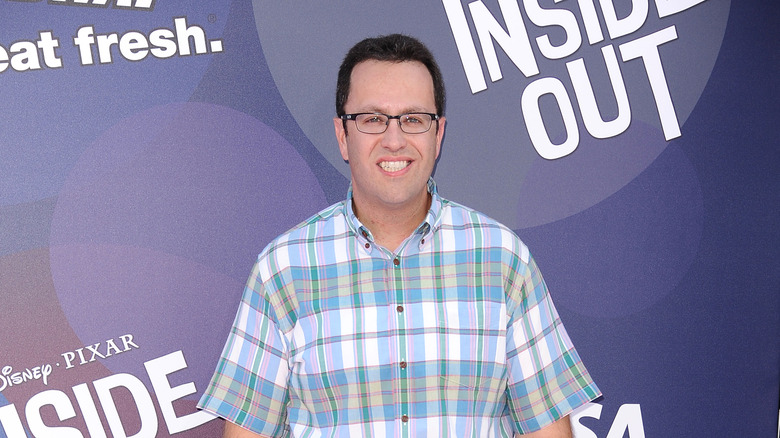 Jared Fogle attends the premiere of "Inside Out"