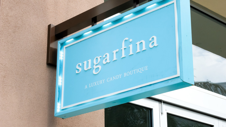 Sugarfina store sign