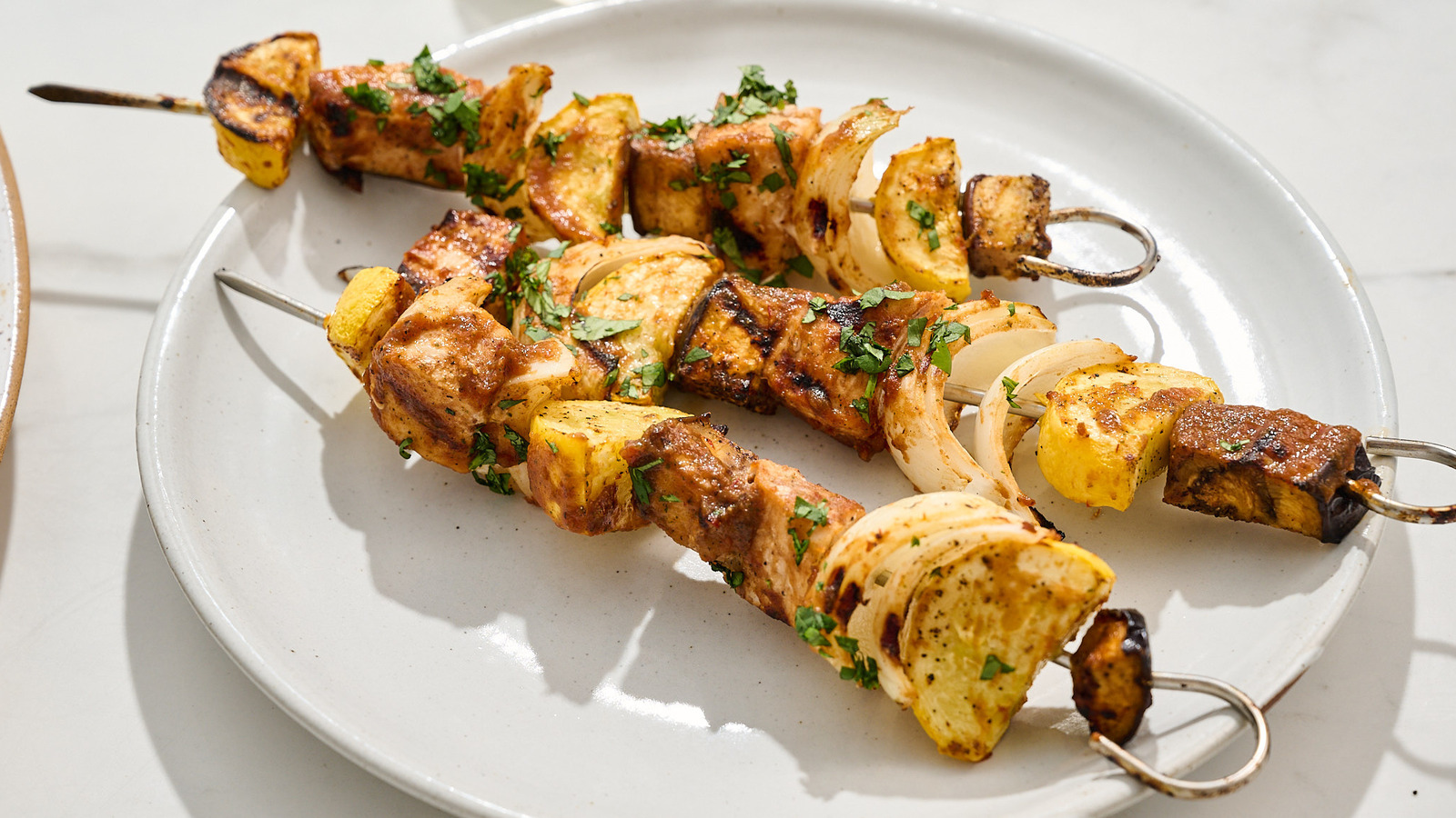 Summer Swordfish Kebabs Recipe