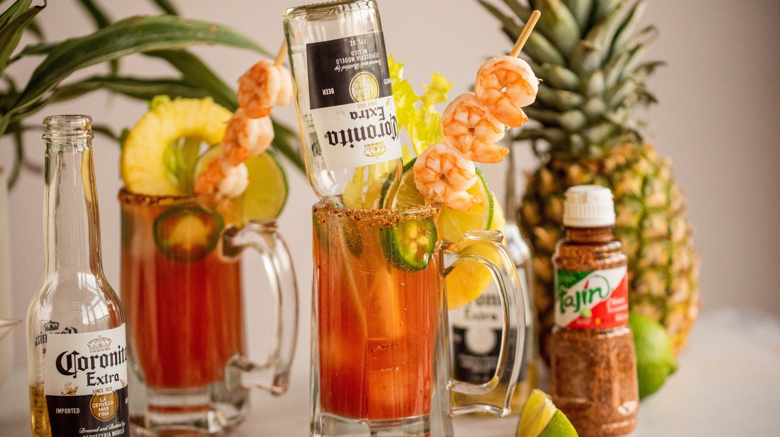 Spicy Low-Carb Michelada Recipe - Dash of Ting