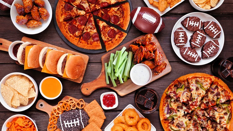 football food spread