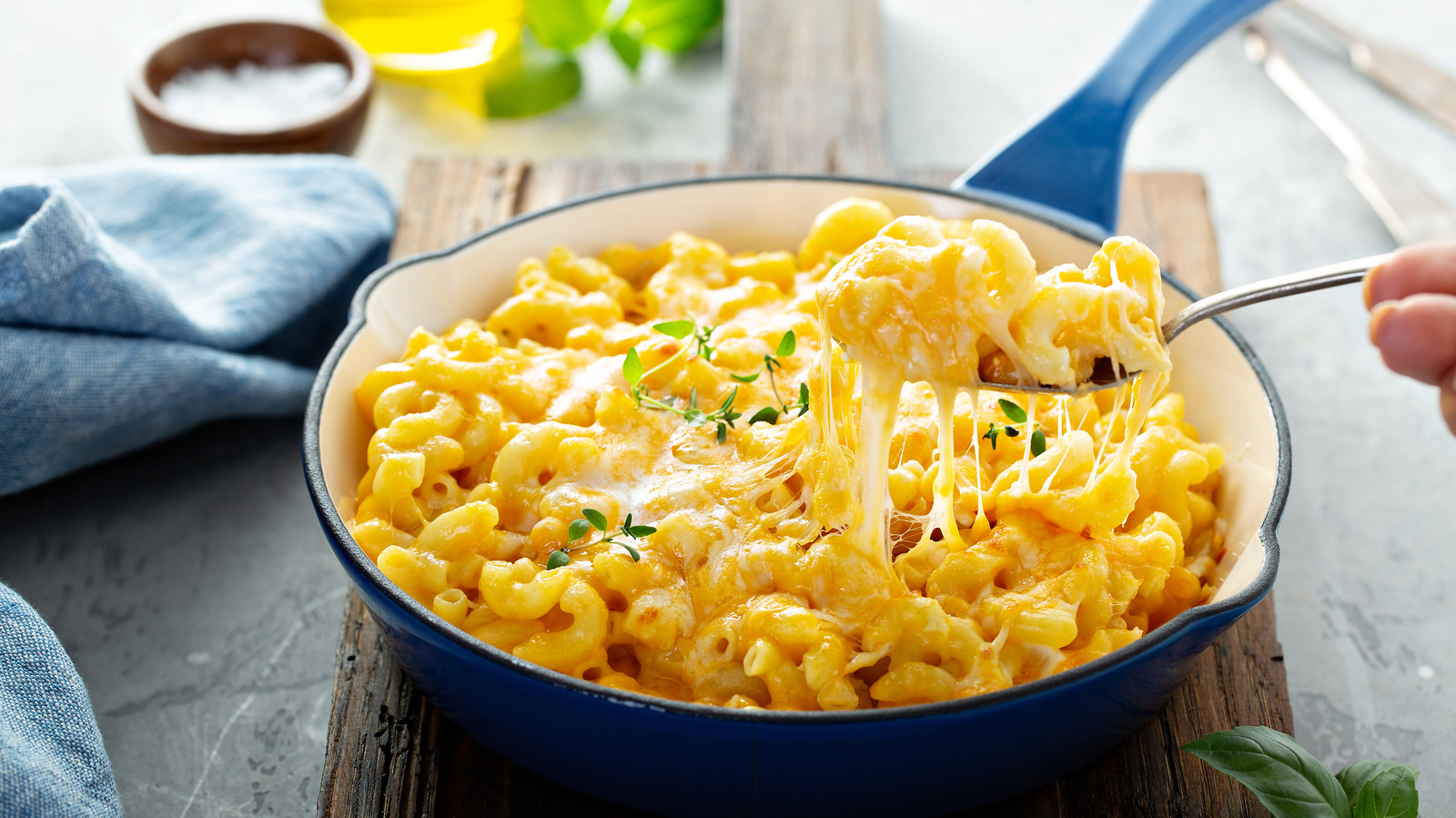 Swap Milk With HalfAndHalf For An Even Creamier Mac And Cheese