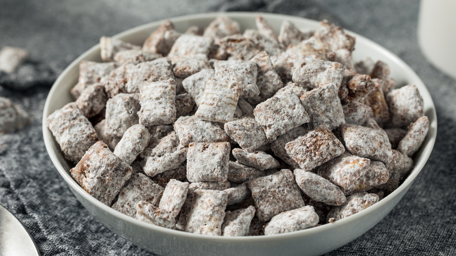 Swap Peanut Butter With Cookie Butter For Delicious, Nut-Free Puppy Chow