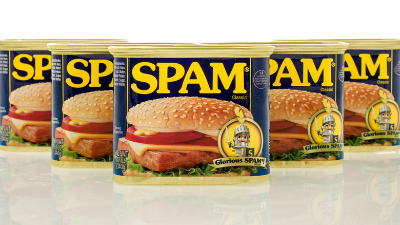 cans of SPAM