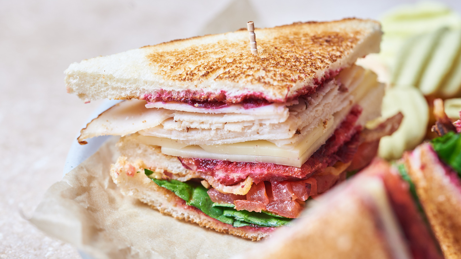 Sweet And Savory Club Sandwich Recipe