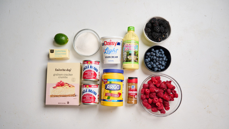 ingredients on a table