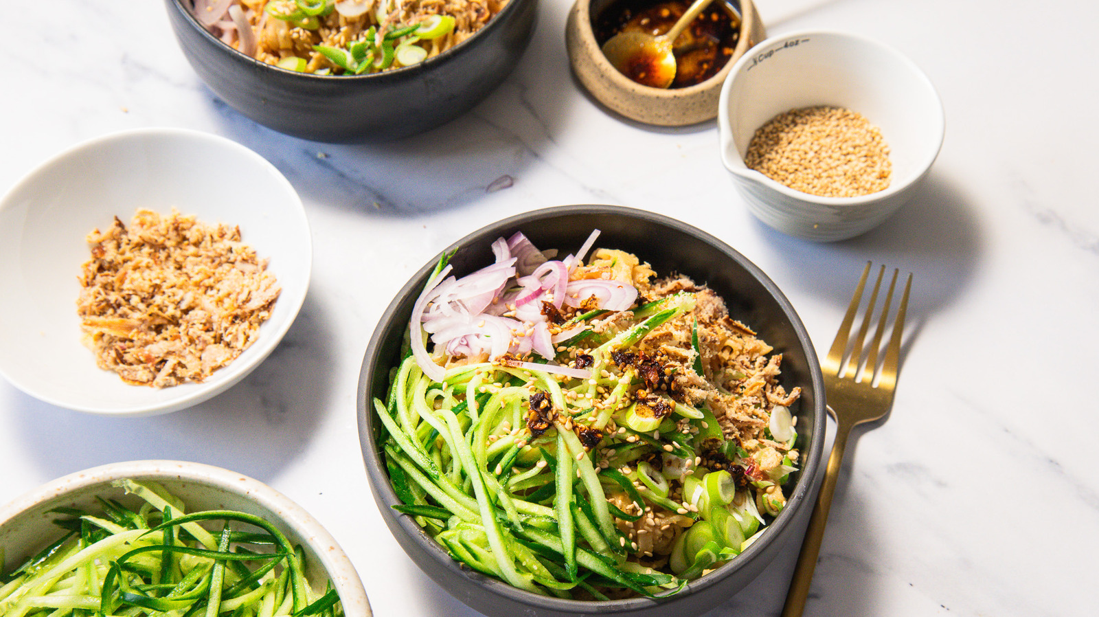 Sweet Heat Peanut Butter Noodles Recipe