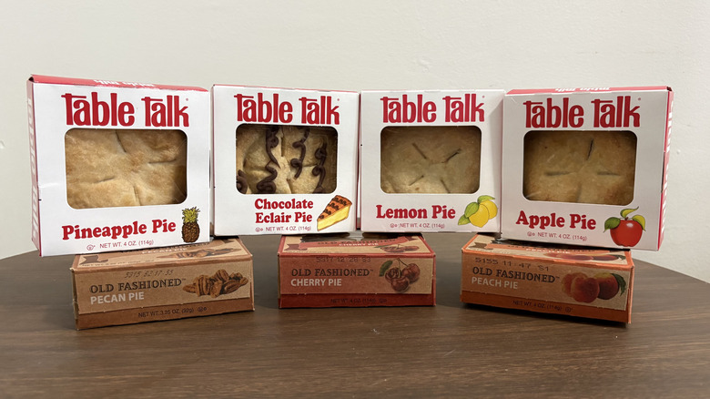 Assorted packaged Table Talk snack pies
