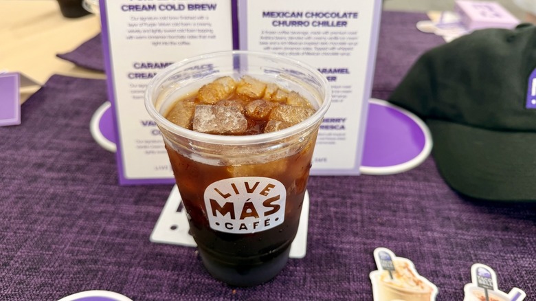Cup of Taco Bell's Cold Brew Coffee