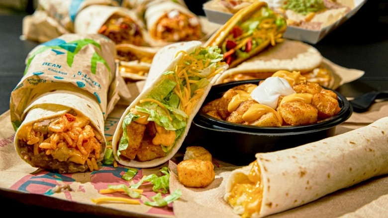 Taco Bell meals from Cravings menu