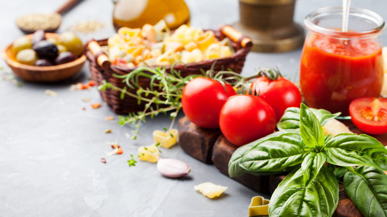 Mediterranean ingredients