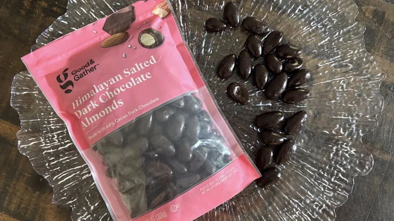 Good & Gather Himalayan Salted Dark Chocolate Almonds