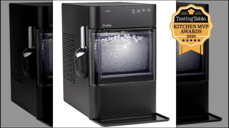 GE Profile Opal 2.0 Nugget Ice Maker against white background