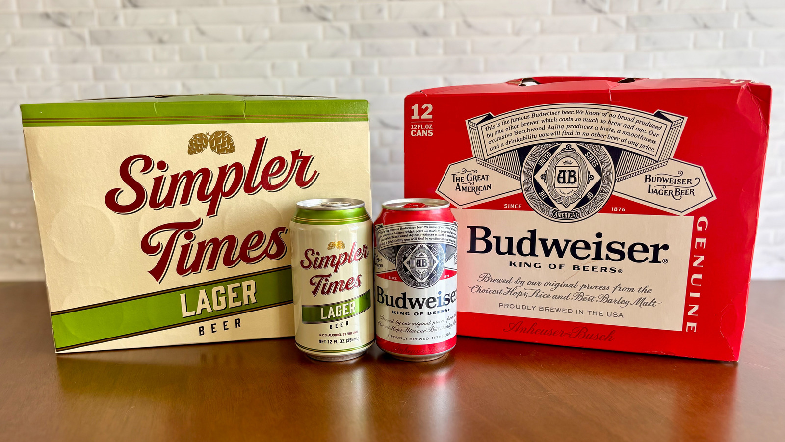 Trader Joe's Simpler Times Lager Vs Budweiser A New King Of Beers May Rise