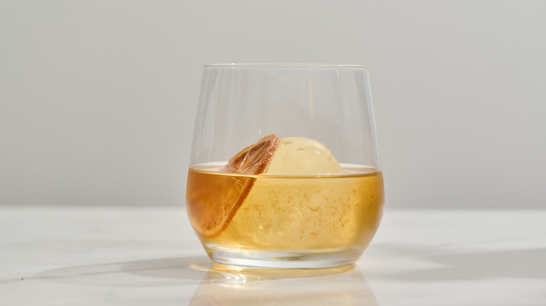 tequila old fashioned on a table