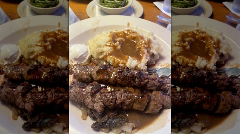 Texas Roadhouse beef tips