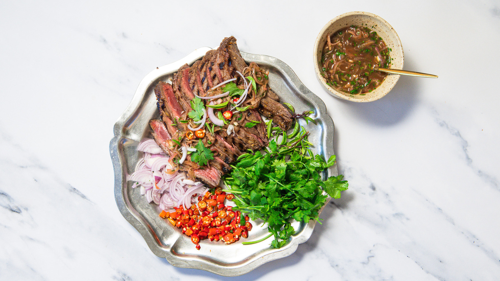 Thai-Style Grilled Steak Recipe