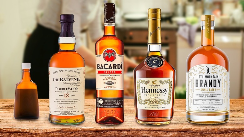 An assortment of bourbon substitutes 