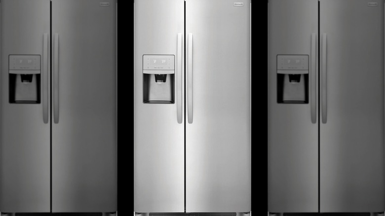 A Frigidaire side-by-side fridge