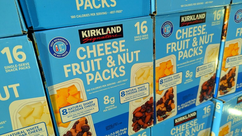 Kirkland fruit and cheese snacks in bulk