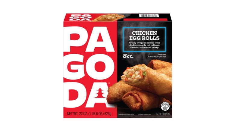 Stock image of Pagoda Crunchy White Meat Chicken Egg Rolls