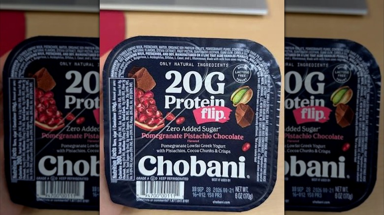 Chobani 20G Protein Flip Pomegranate Pistachio Chocolate