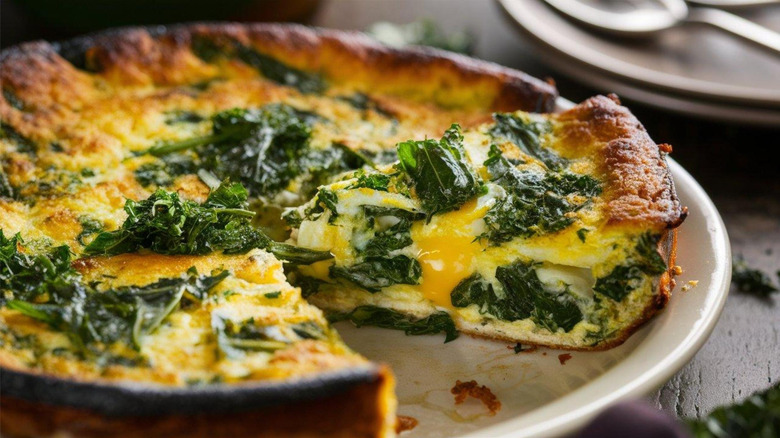 spinach frittata