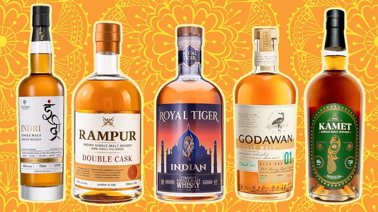 indian whisky lineup