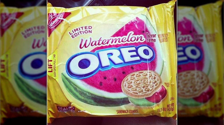 Watermelon Oreo in packaging
