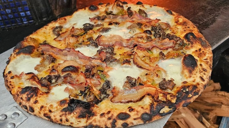 Wood-fired pizza from one of the best Italian restaurants in Seattle