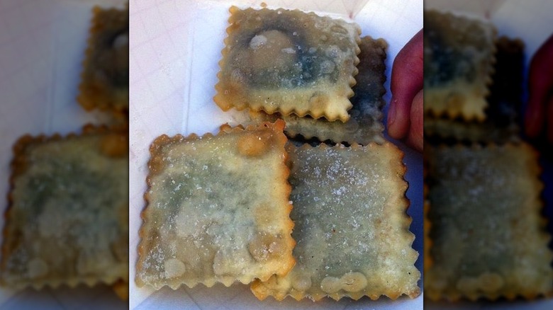 Fired beer bites