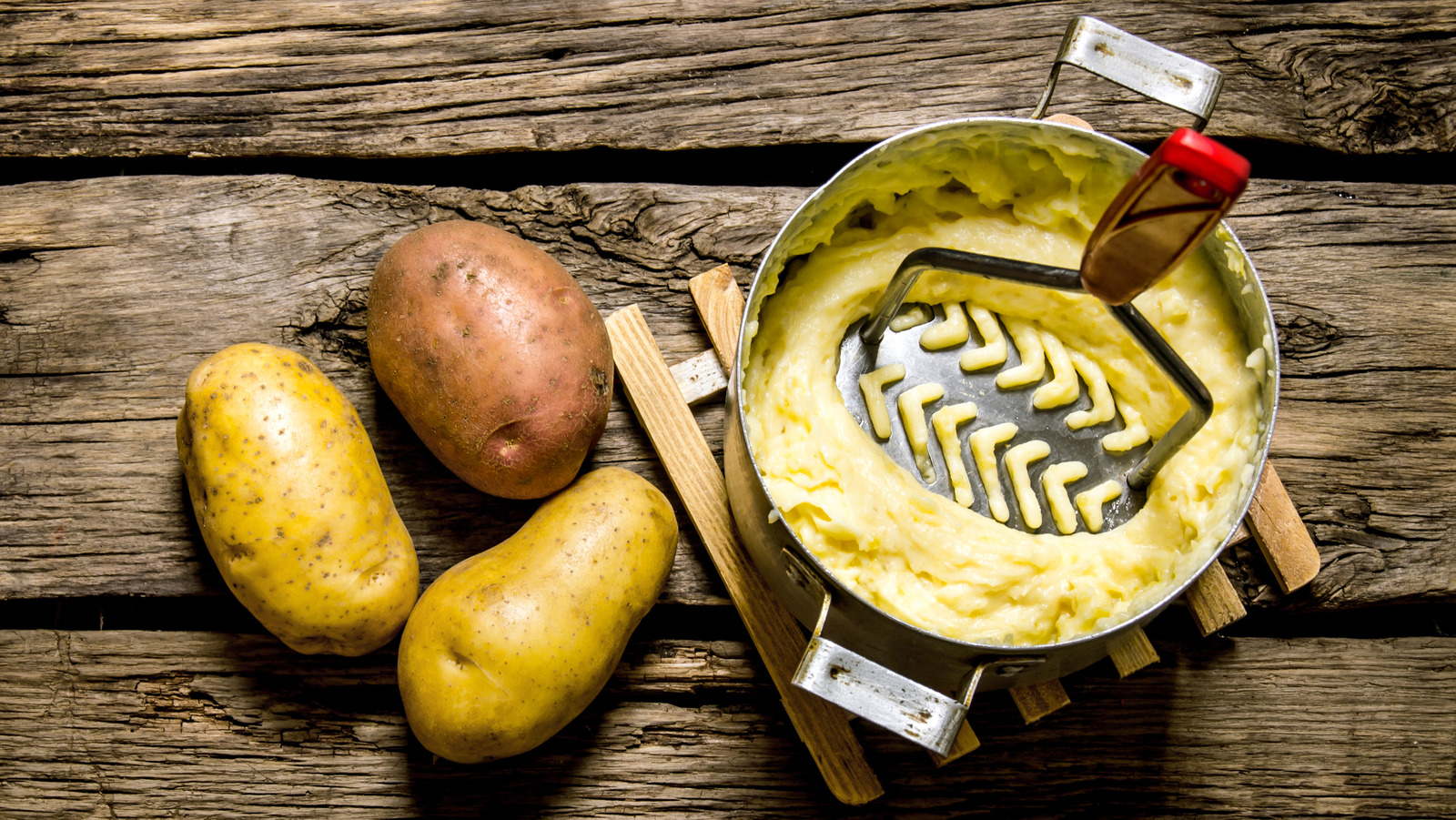 Potato Masher For Kitchen And Kitchen Tool Food Smasher For Bean Sweet  Potato Fruits Avocado Potato