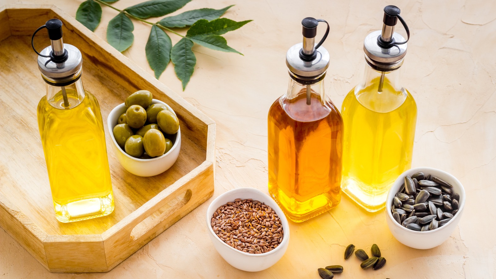 Raw linseed oil, Vegetable oils
