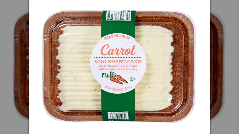 Trader Joe's Carrot Mini Sheet Cake