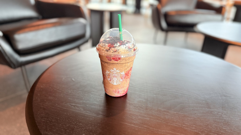 Wolf Man drink on the table