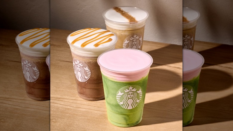 Strato Frappuccino Drinks