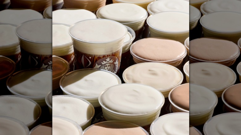 Collection of cold foam toppers