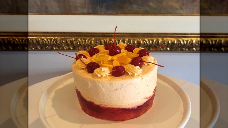 Tequila Sunrise Cake