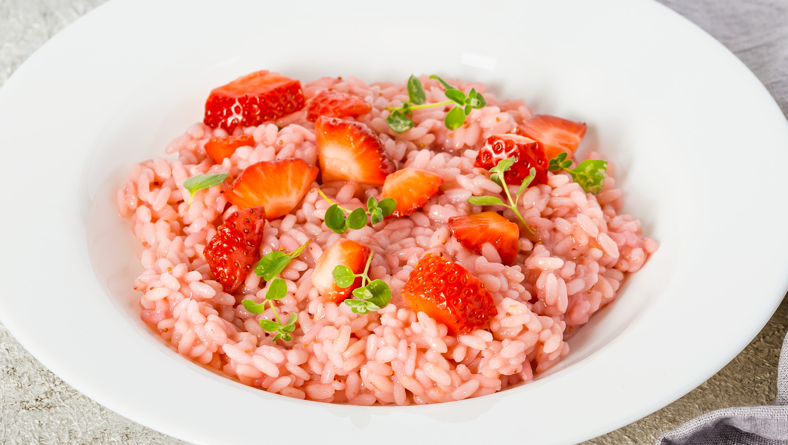 The 1980s Strawberry Risotto You May Have Forgotten About